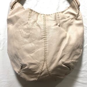 Cream Leather Bag
